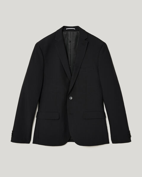 Tailored Jacket, Black, hi-res